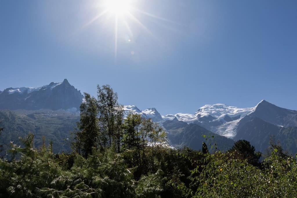 Modern Apartment With The Best Mont Blanc View! Chamonix Exteriér fotografie